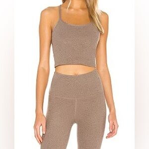Beyond Yoga - Spacedye Midi High-Waisted 7/8 Leggings (Mocha Latte)
